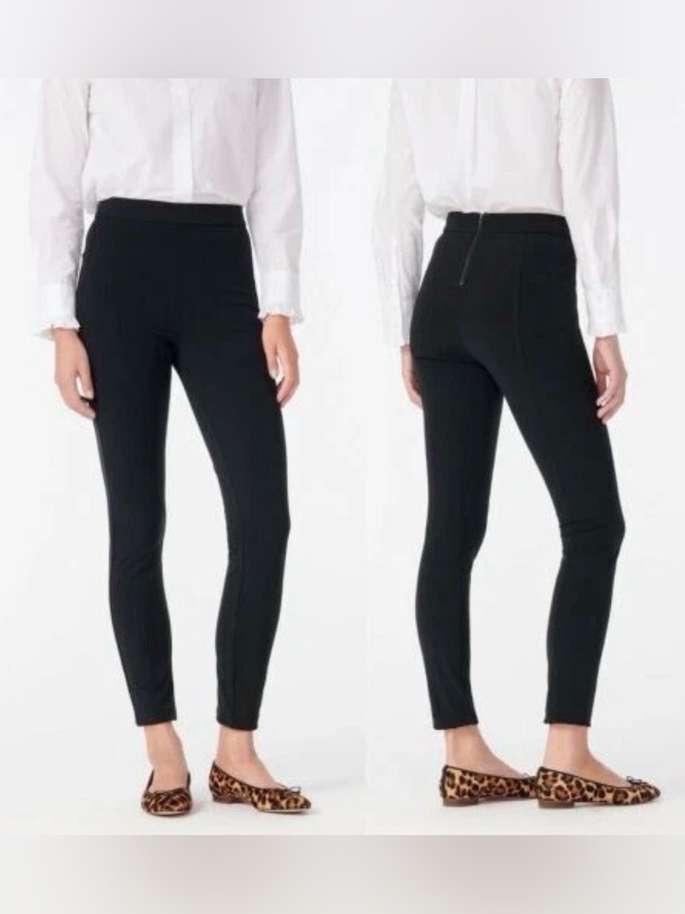 J. Crew | Black Any Day Ankle Pant, L